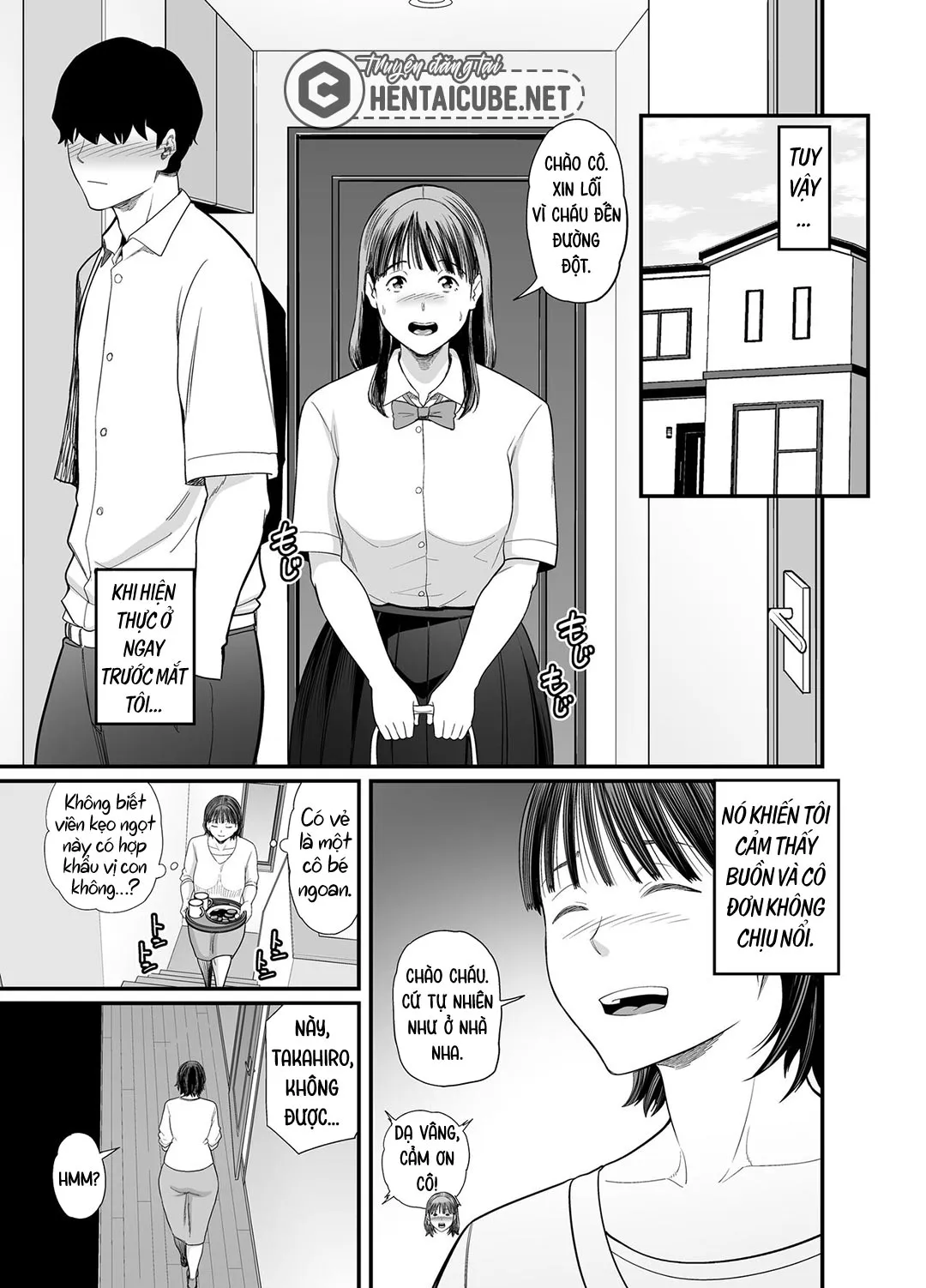 HentaiVN.net - Ảnh 11 - Mẹ đang cố dụ dỗ mình sao? [Okaa-san Boku no Koto Sasotterun Daro?] - Chap 2