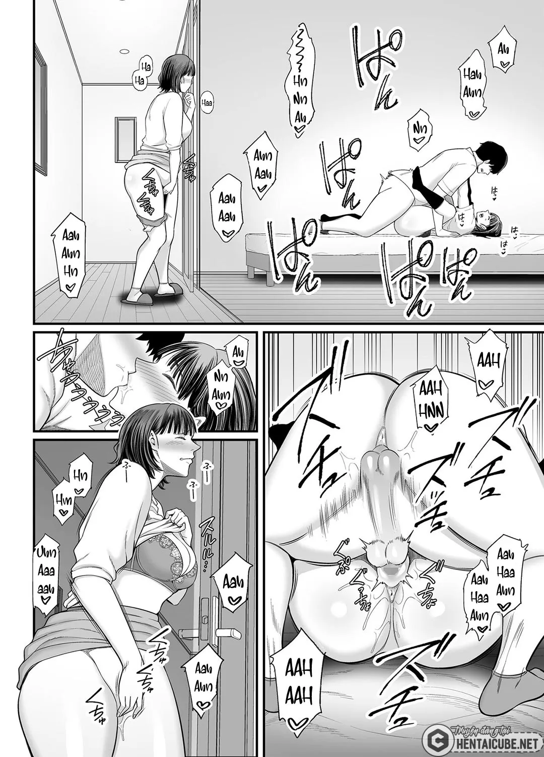 HentaiVN.net - Ảnh 14 - Mẹ đang cố dụ dỗ mình sao? [Okaa-san Boku no Koto Sasotterun Daro?] - Chap 2