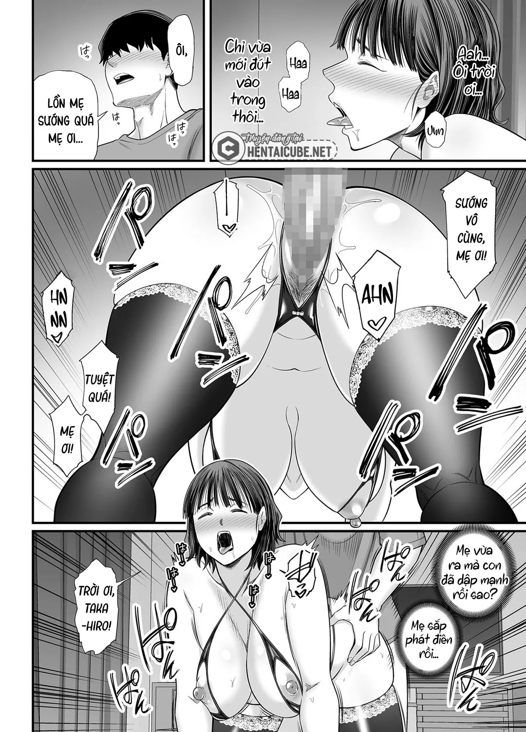 HentaiVN.net - Ảnh 32 - Mẹ đang cố dụ dỗ mình sao? [Okaa-san Boku no Koto Sasotterun Daro?] - Chap 2