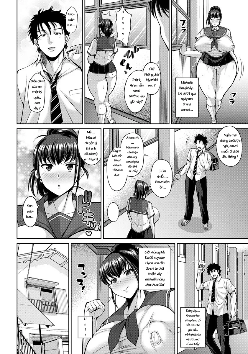 HentaiVN.net - Ảnh 12 - Muchimuchi Kanojo No NTR Hoshuu Jugyou [NTR – Voluptuous Girlfriend's Supplementary Lesson] - Oneshot