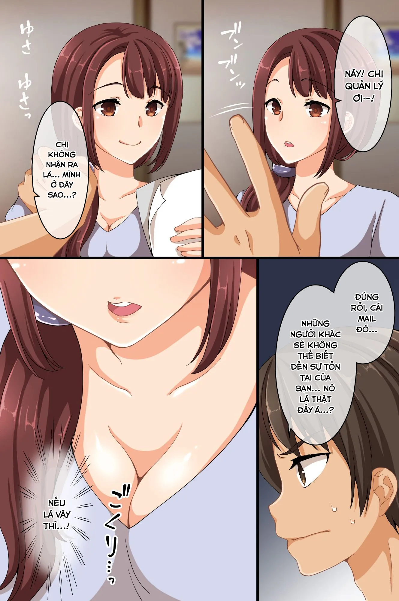 HentaiVN.net - Ảnh 4 - Dare mo Ore ni Ki ga Tsukanai~Renzoku Giri, Rezu Couple Sounyuu! Nakadashi! Nani wo Yatte mo Ki ga Tsukanai [No one can notice me!] - Chap 1
