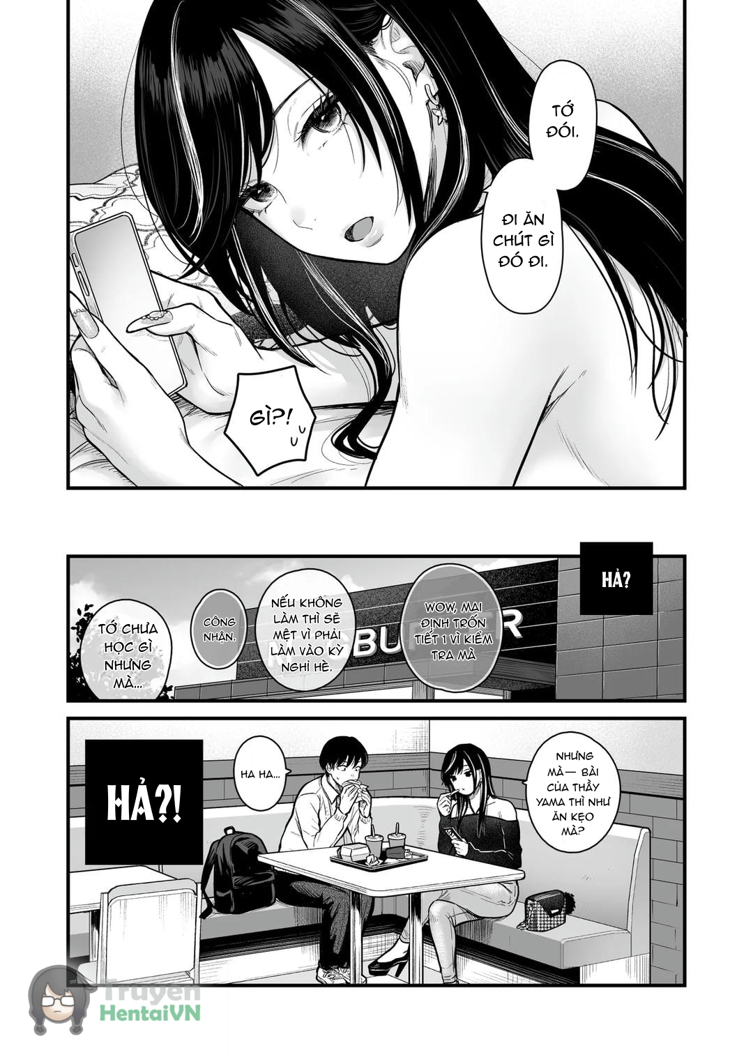 HentaiVN.net - Ảnh 13 - Class no Cool Gal to Yobidashi Sex 3 - Oneshot