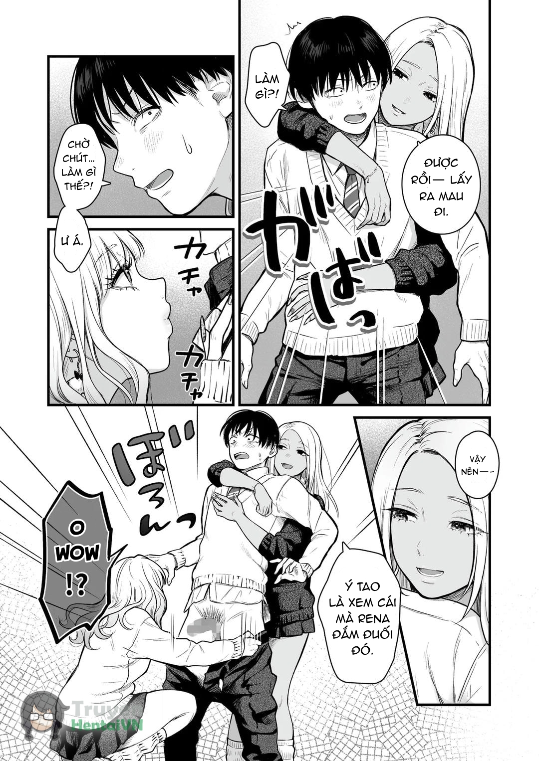 HentaiVN.net - Ảnh 20 - Class no Cool Gal to Yobidashi Sex 3 - Oneshot