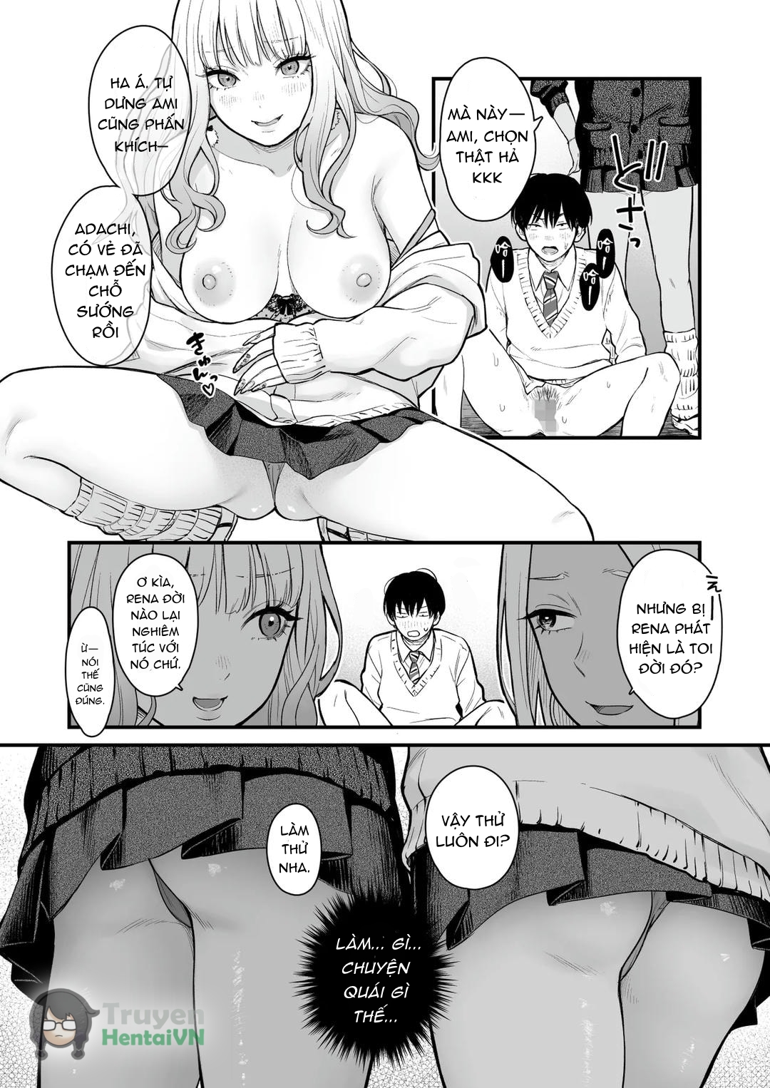 HentaiVN.net - Ảnh 32 - Class no Cool Gal to Yobidashi Sex 3 - Oneshot