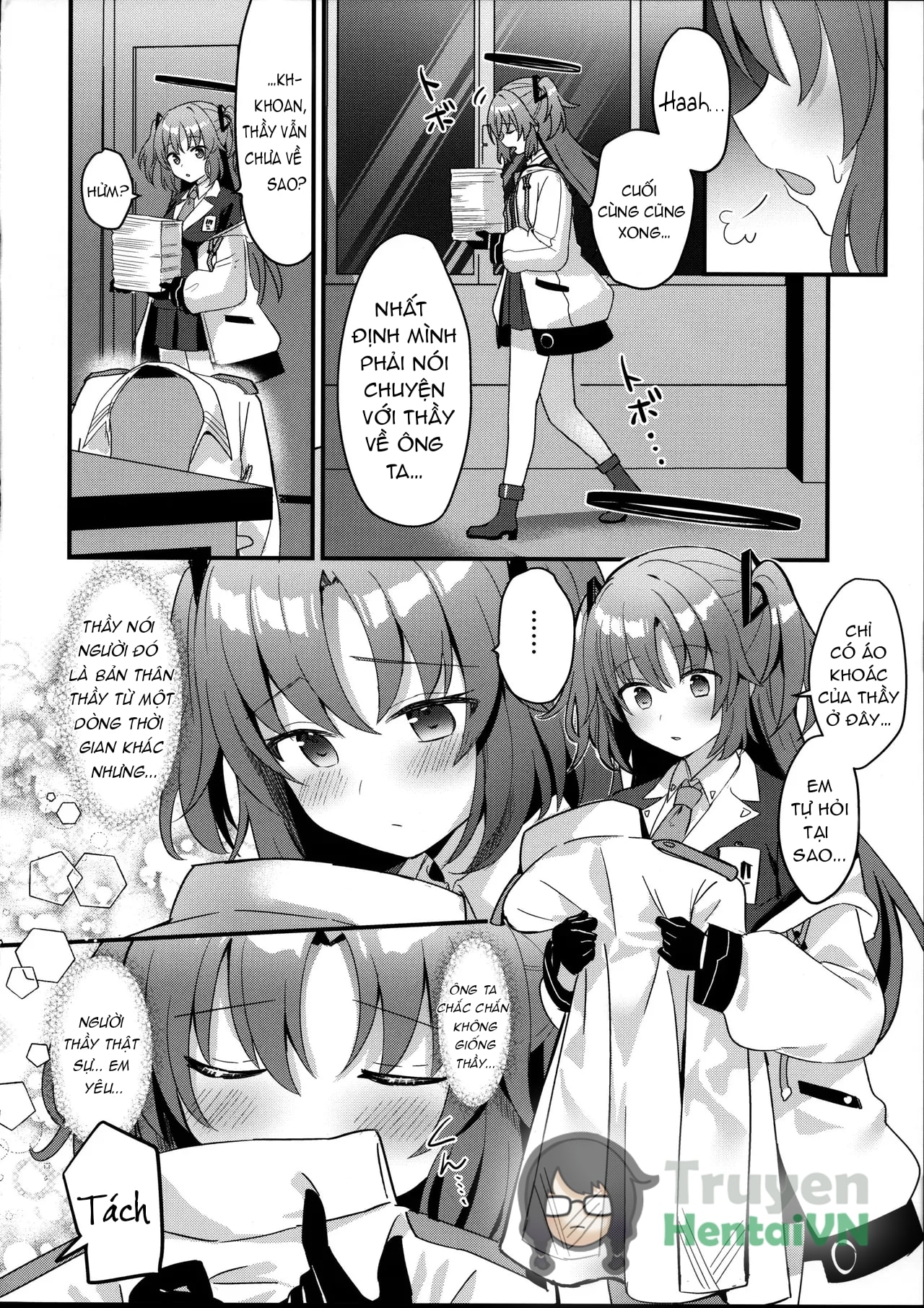 HentaiVN.net - Ảnh 10 - ENG-Chiune_Kimodebu Sugite Kivotos o Horoboshita Sensei ga Bessekaisen no Yuuka o NTR Ryoujoku suru Hon - Oneshot