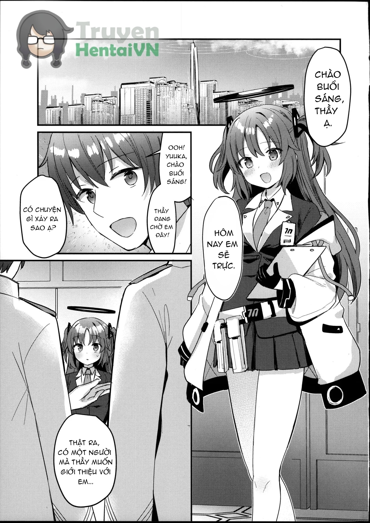 HentaiVN.net - Ảnh 5 - ENG-Chiune_Kimodebu Sugite Kivotos o Horoboshita Sensei ga Bessekaisen no Yuuka o NTR Ryoujoku suru Hon - Oneshot