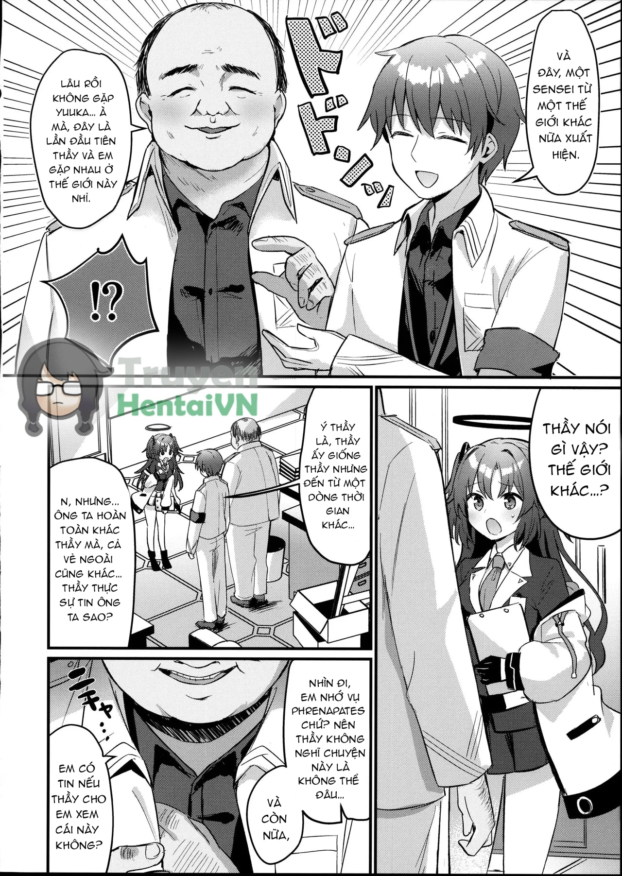 HentaiVN.net - Ảnh 6 - ENG-Chiune_Kimodebu Sugite Kivotos o Horoboshita Sensei ga Bessekaisen no Yuuka o NTR Ryoujoku suru Hon - Oneshot