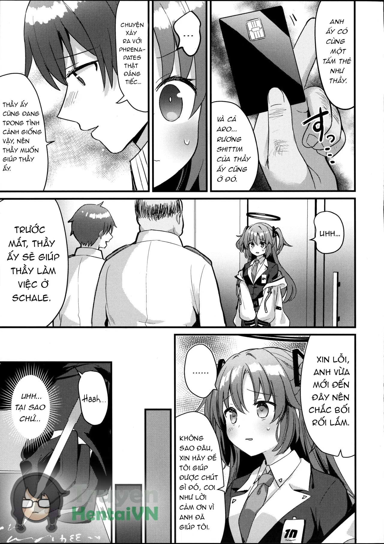 HentaiVN.net - Ảnh 7 - ENG-Chiune_Kimodebu Sugite Kivotos o Horoboshita Sensei ga Bessekaisen no Yuuka o NTR Ryoujoku suru Hon - Oneshot