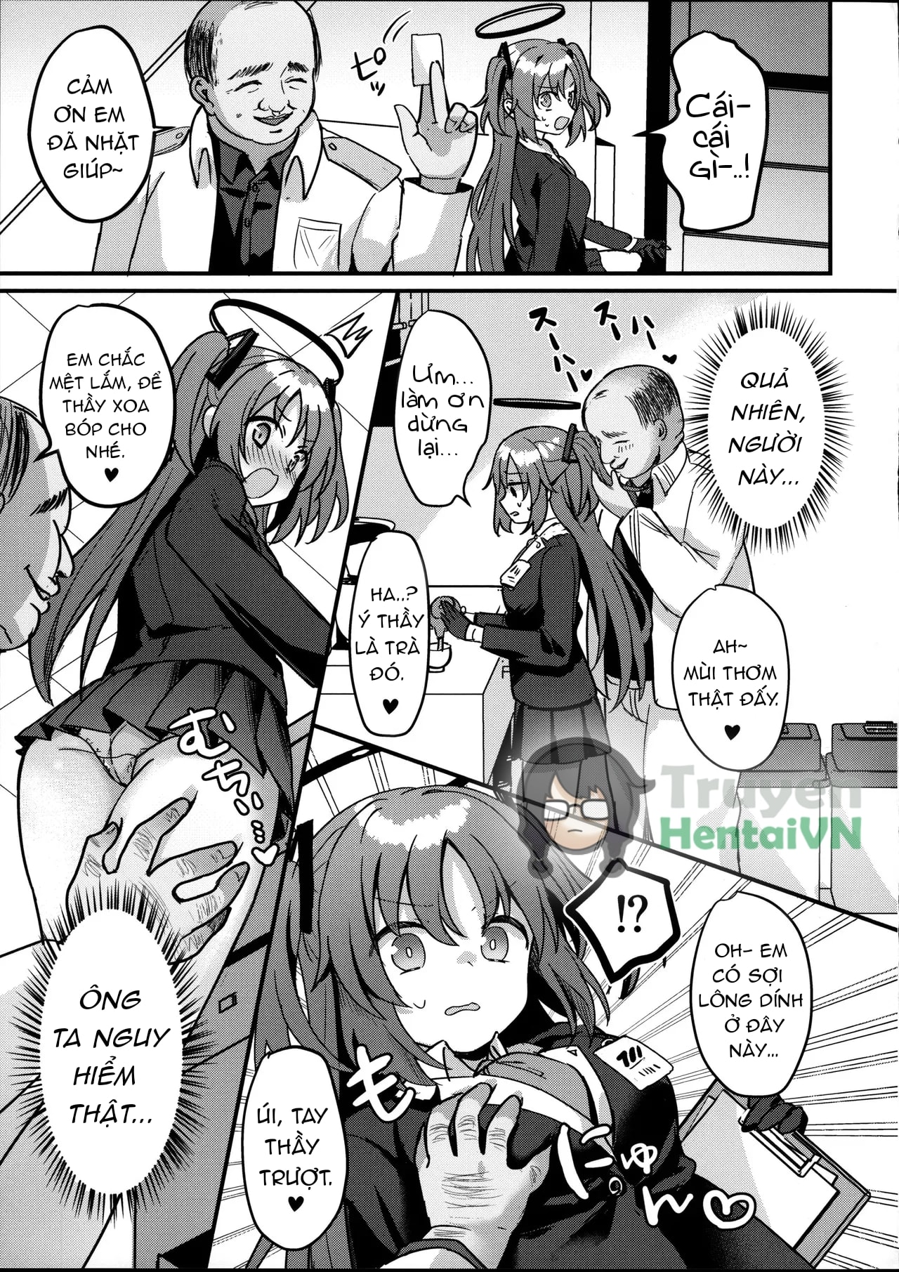 HentaiVN.net - Ảnh 9 - ENG-Chiune_Kimodebu Sugite Kivotos o Horoboshita Sensei ga Bessekaisen no Yuuka o NTR Ryoujoku suru Hon - Oneshot