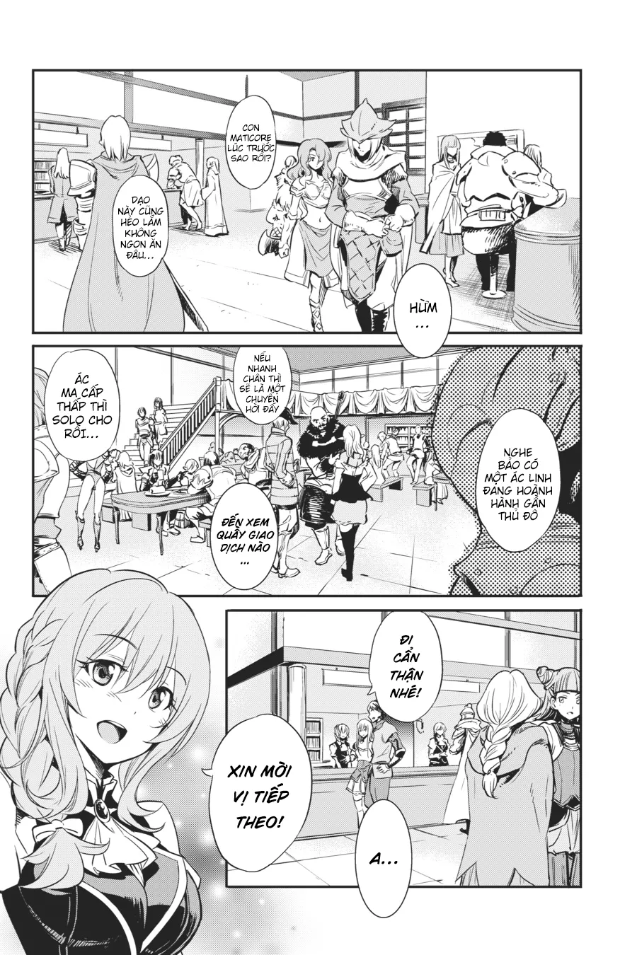 HentaiVN.net - Ảnh 9 - Goblin Slayer [Thợ Săn Goblin; ゴブリンスレイヤー; Tôi Chỉ Muốn Tiêu Diệt Goblin] - Chap 1