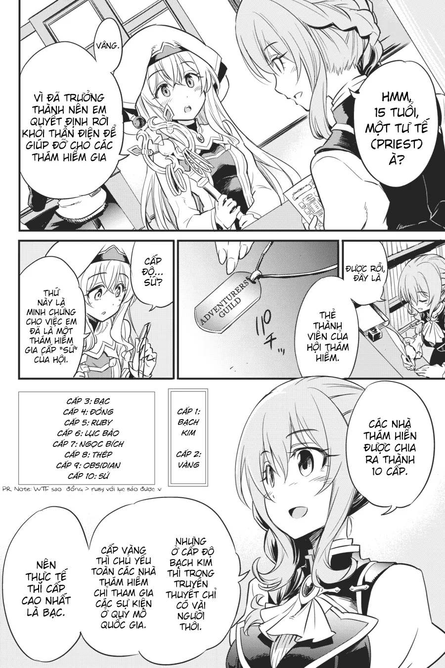 HentaiVN.net - Ảnh 11 - Goblin Slayer [Thợ Săn Goblin; ゴブリンスレイヤー; Tôi Chỉ Muốn Tiêu Diệt Goblin] - Chap 1