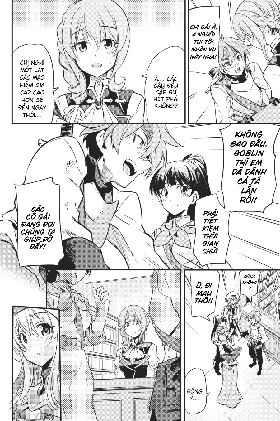 HentaiVN.net - Ảnh 15 - Goblin Slayer [Thợ Săn Goblin; ゴブリンスレイヤー; Tôi Chỉ Muốn Tiêu Diệt Goblin] - Chap 1
