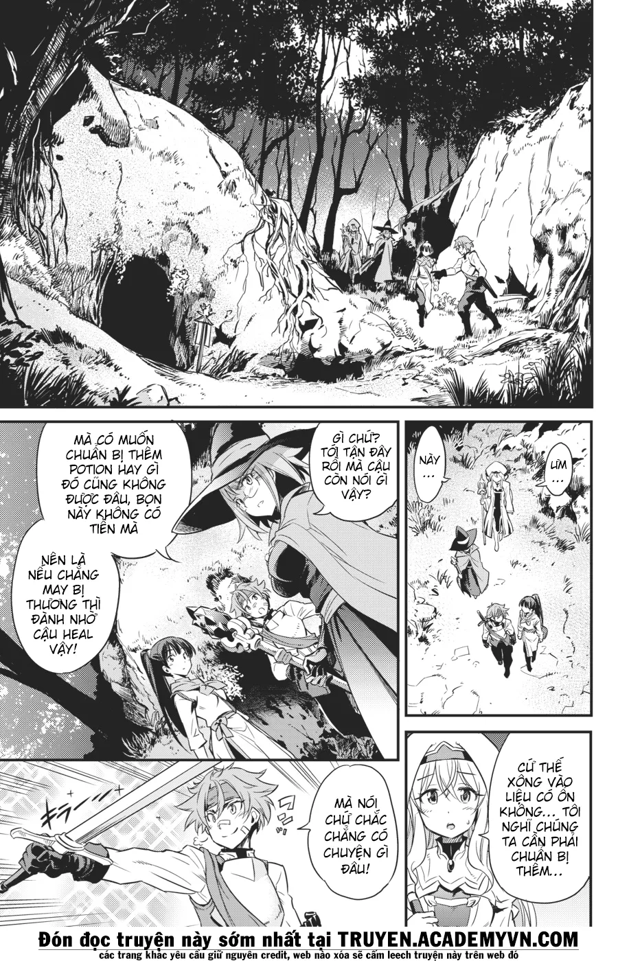 HentaiVN.net - Ảnh 16 - Goblin Slayer [Thợ Săn Goblin; ゴブリンスレイヤー; Tôi Chỉ Muốn Tiêu Diệt Goblin] - Chap 1