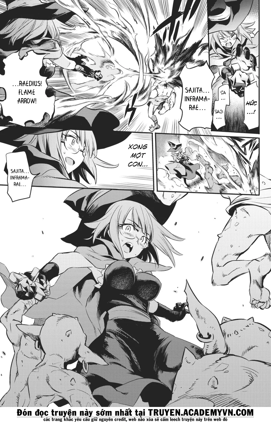 HentaiVN.net - Ảnh 22 - Goblin Slayer [Thợ Săn Goblin; ゴブリンスレイヤー; Tôi Chỉ Muốn Tiêu Diệt Goblin] - Chap 1