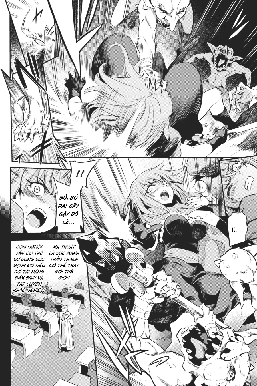 HentaiVN.net - Ảnh 23 - Goblin Slayer [Thợ Săn Goblin; ゴブリンスレイヤー; Tôi Chỉ Muốn Tiêu Diệt Goblin] - Chap 1
