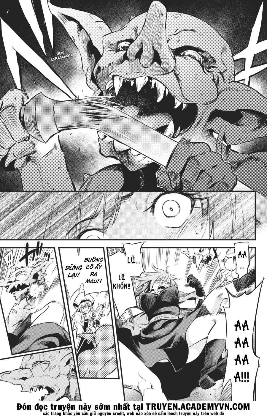 HentaiVN.net - Ảnh 26 - Goblin Slayer [Thợ Săn Goblin; ゴブリンスレイヤー; Tôi Chỉ Muốn Tiêu Diệt Goblin] - Chap 1