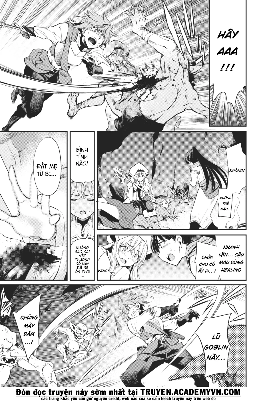 HentaiVN.net - Ảnh 28 - Goblin Slayer [Thợ Săn Goblin; ゴブリンスレイヤー; Tôi Chỉ Muốn Tiêu Diệt Goblin] - Chap 1