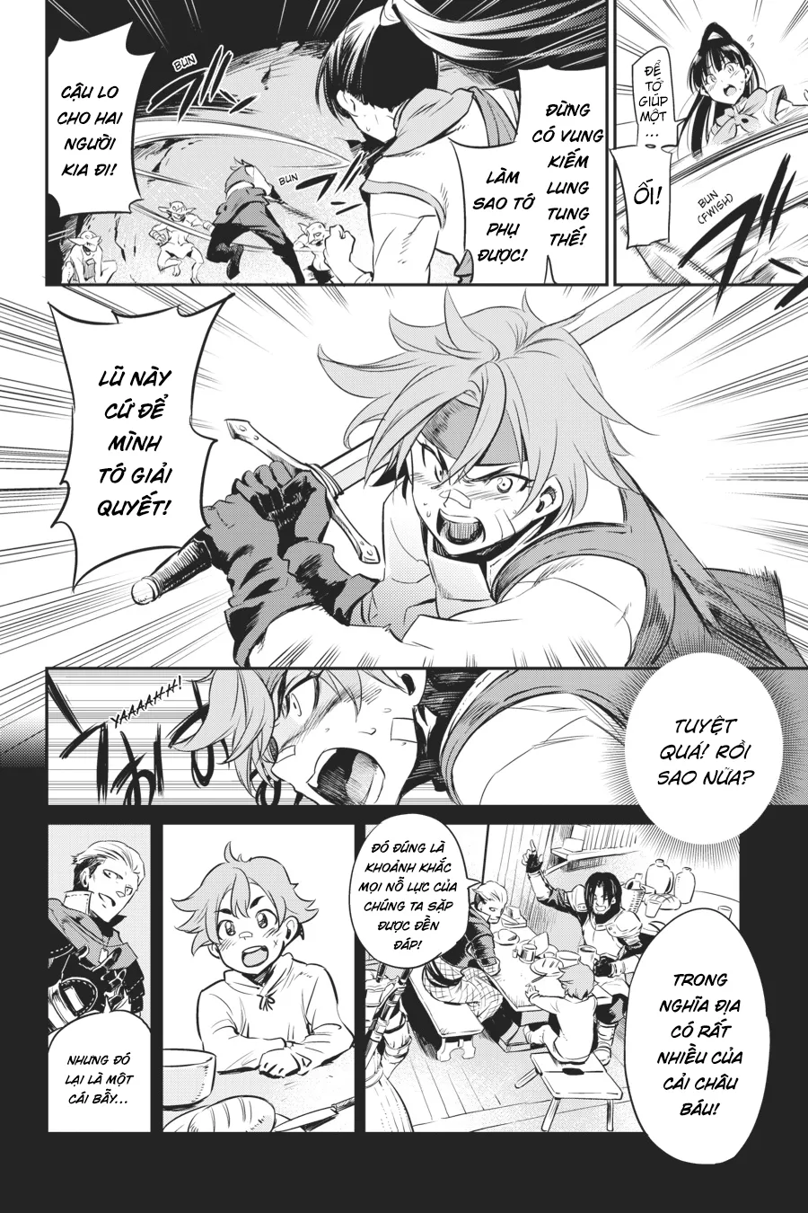 HentaiVN.net - Ảnh 29 - Goblin Slayer [Thợ Săn Goblin; ゴブリンスレイヤー; Tôi Chỉ Muốn Tiêu Diệt Goblin] - Chap 1