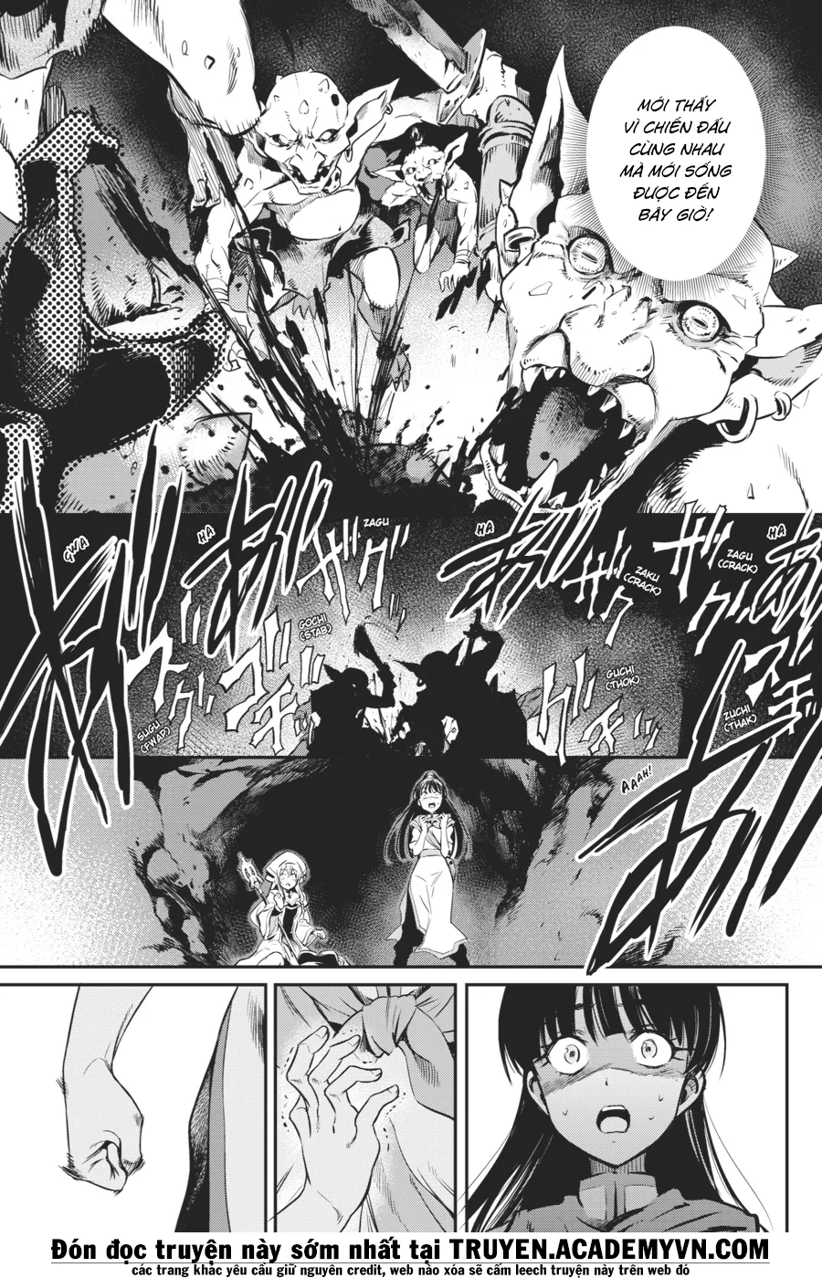 HentaiVN.net - Ảnh 32 - Goblin Slayer [Thợ Săn Goblin; ゴブリンスレイヤー; Tôi Chỉ Muốn Tiêu Diệt Goblin] - Chap 1