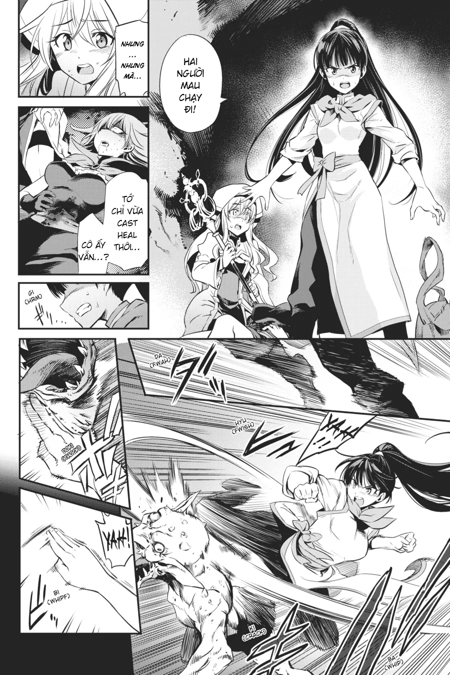 HentaiVN.net - Ảnh 33 - Goblin Slayer [Thợ Săn Goblin; ゴブリンスレイヤー; Tôi Chỉ Muốn Tiêu Diệt Goblin] - Chap 1