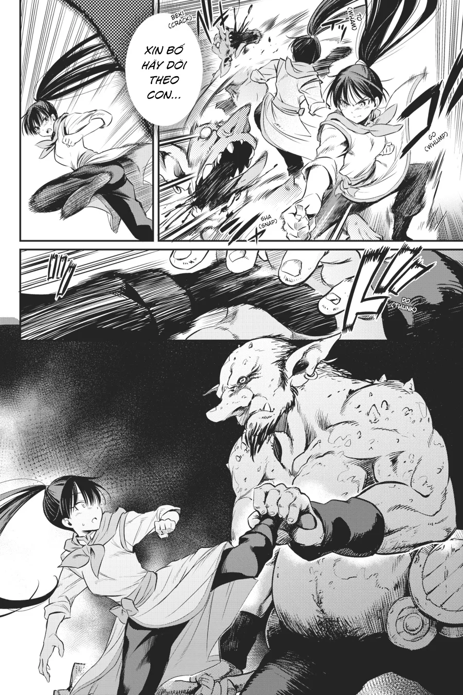 HentaiVN.net - Ảnh 35 - Goblin Slayer [Thợ Săn Goblin; ゴブリンスレイヤー; Tôi Chỉ Muốn Tiêu Diệt Goblin] - Chap 1