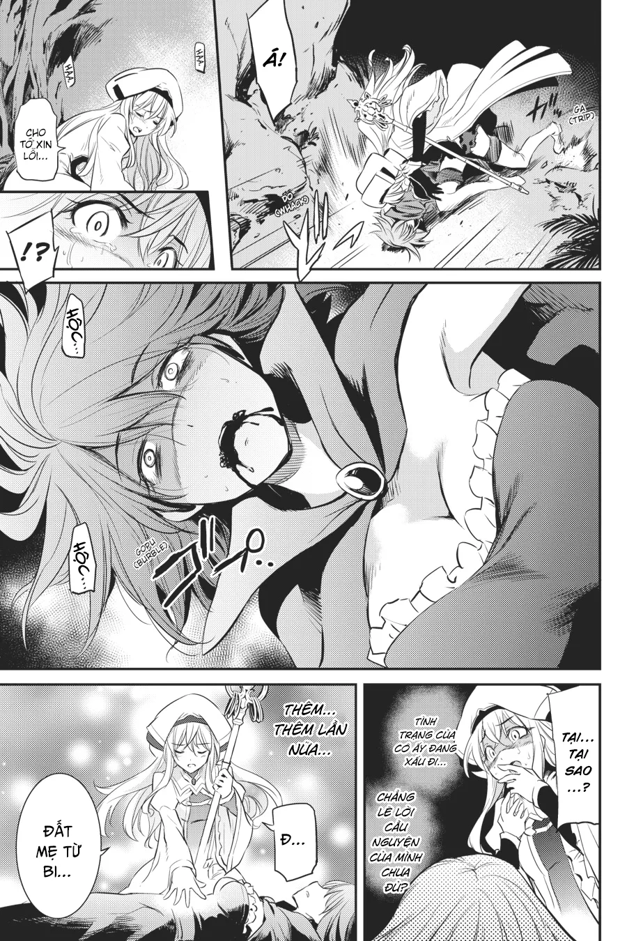 HentaiVN.net - Ảnh 41 - Goblin Slayer [Thợ Săn Goblin; ゴブリンスレイヤー; Tôi Chỉ Muốn Tiêu Diệt Goblin] - Chap 1