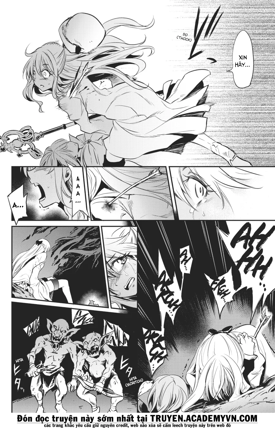 HentaiVN.net - Ảnh 42 - Goblin Slayer [Thợ Săn Goblin; ゴブリンスレイヤー; Tôi Chỉ Muốn Tiêu Diệt Goblin] - Chap 1