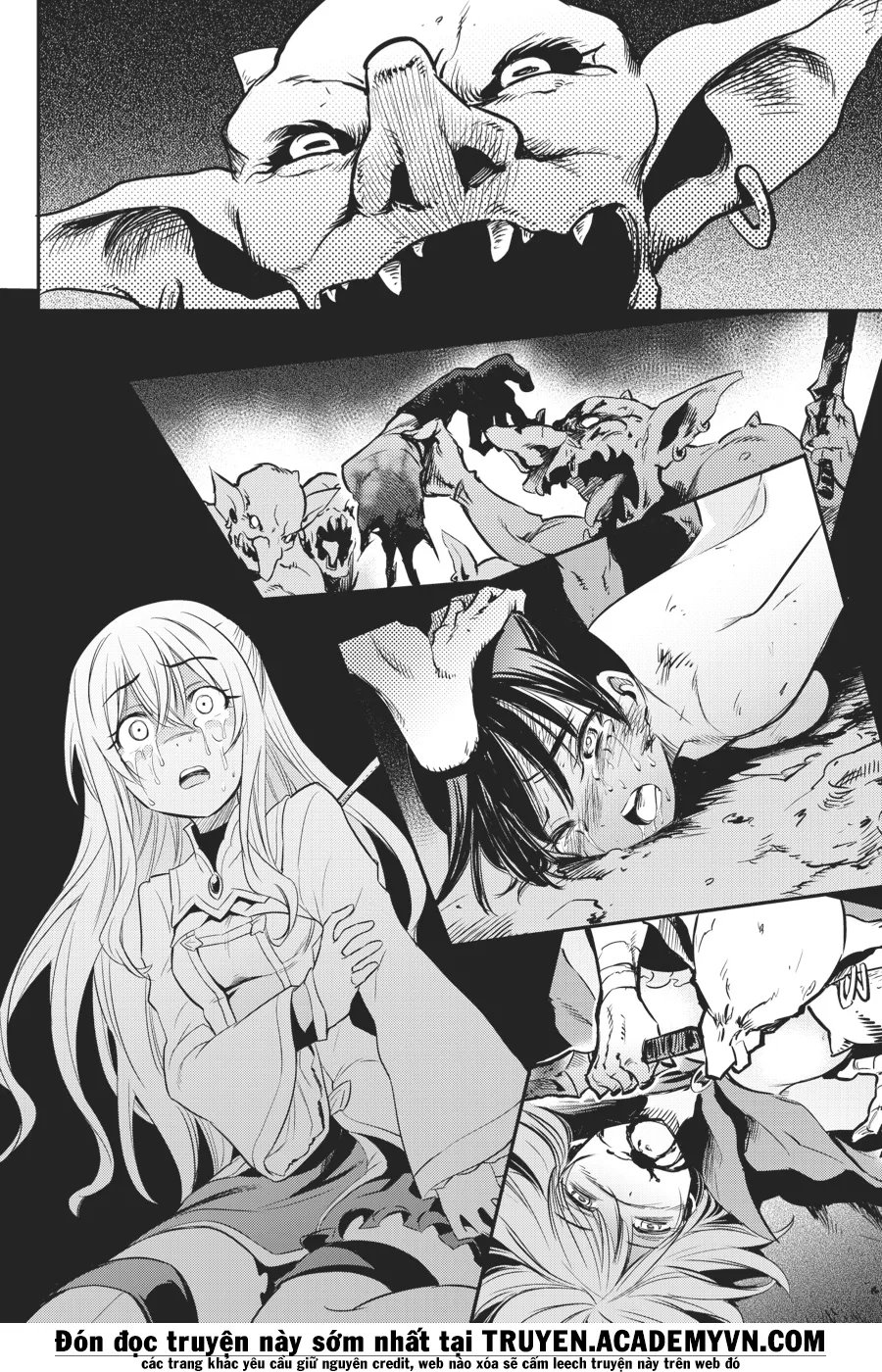 HentaiVN.net - Ảnh 44 - Goblin Slayer [Thợ Săn Goblin; ゴブリンスレイヤー; Tôi Chỉ Muốn Tiêu Diệt Goblin] - Chap 1