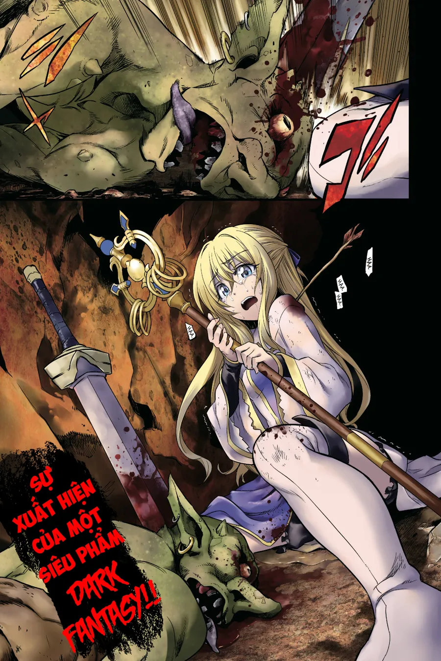 HentaiVN.net - Ảnh 4 - Goblin Slayer [Thợ Săn Goblin; ゴブリンスレイヤー; Tôi Chỉ Muốn Tiêu Diệt Goblin] - Chap 1