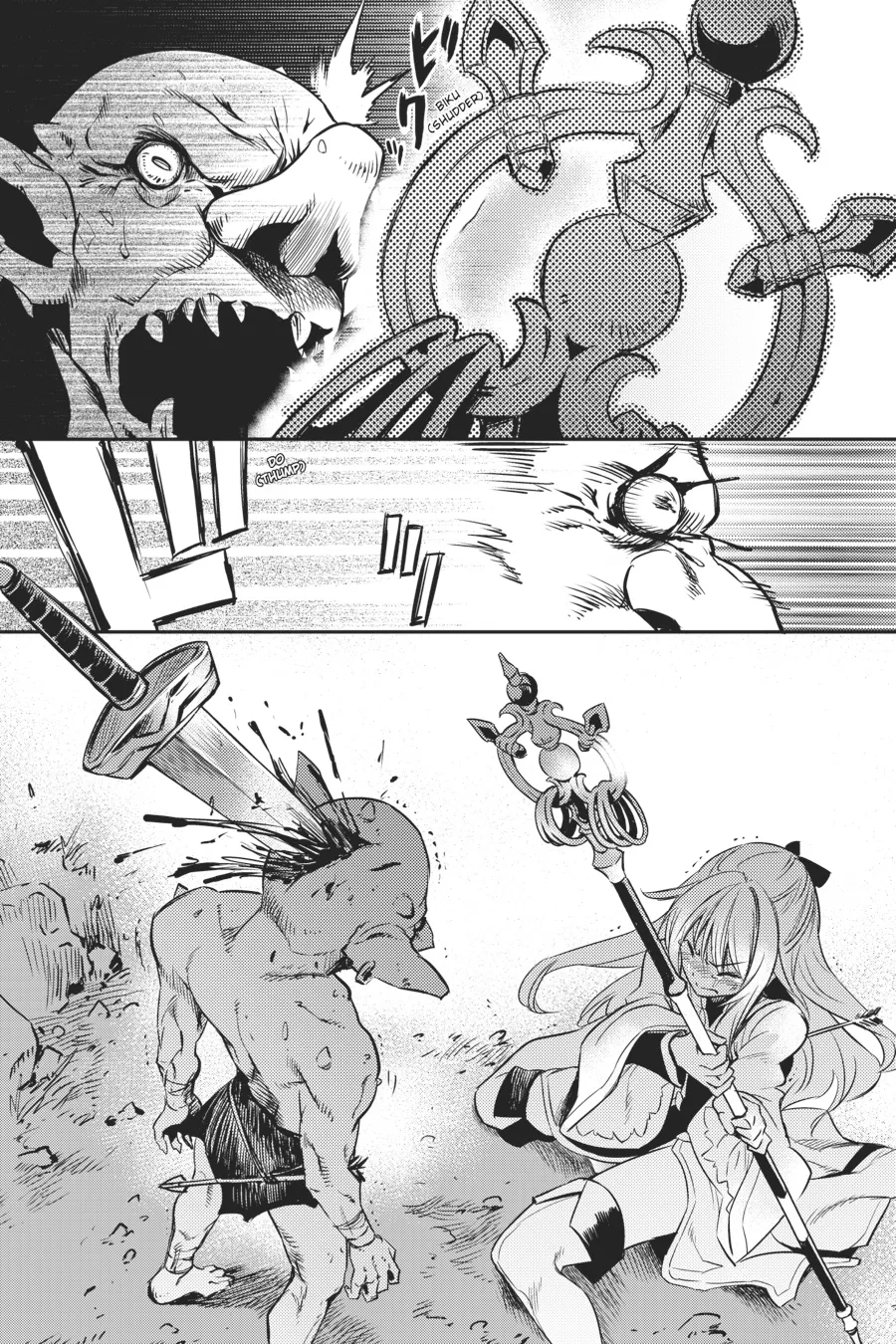 HentaiVN.net - Ảnh 51 - Goblin Slayer [Thợ Săn Goblin; ゴブリンスレイヤー; Tôi Chỉ Muốn Tiêu Diệt Goblin] - Chap 1
