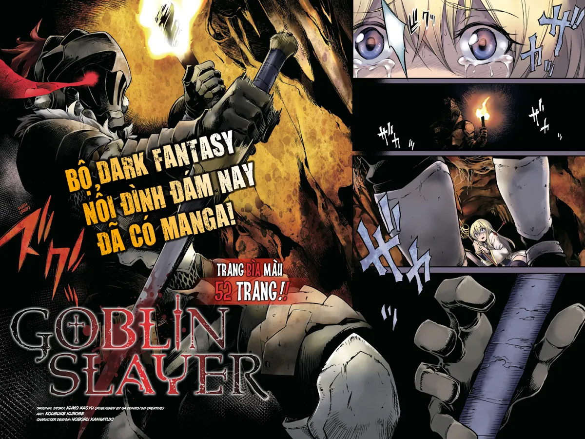 HentaiVN.net - Ảnh 5 - Goblin Slayer [Thợ Săn Goblin; ゴブリンスレイヤー; Tôi Chỉ Muốn Tiêu Diệt Goblin] - Chap 1