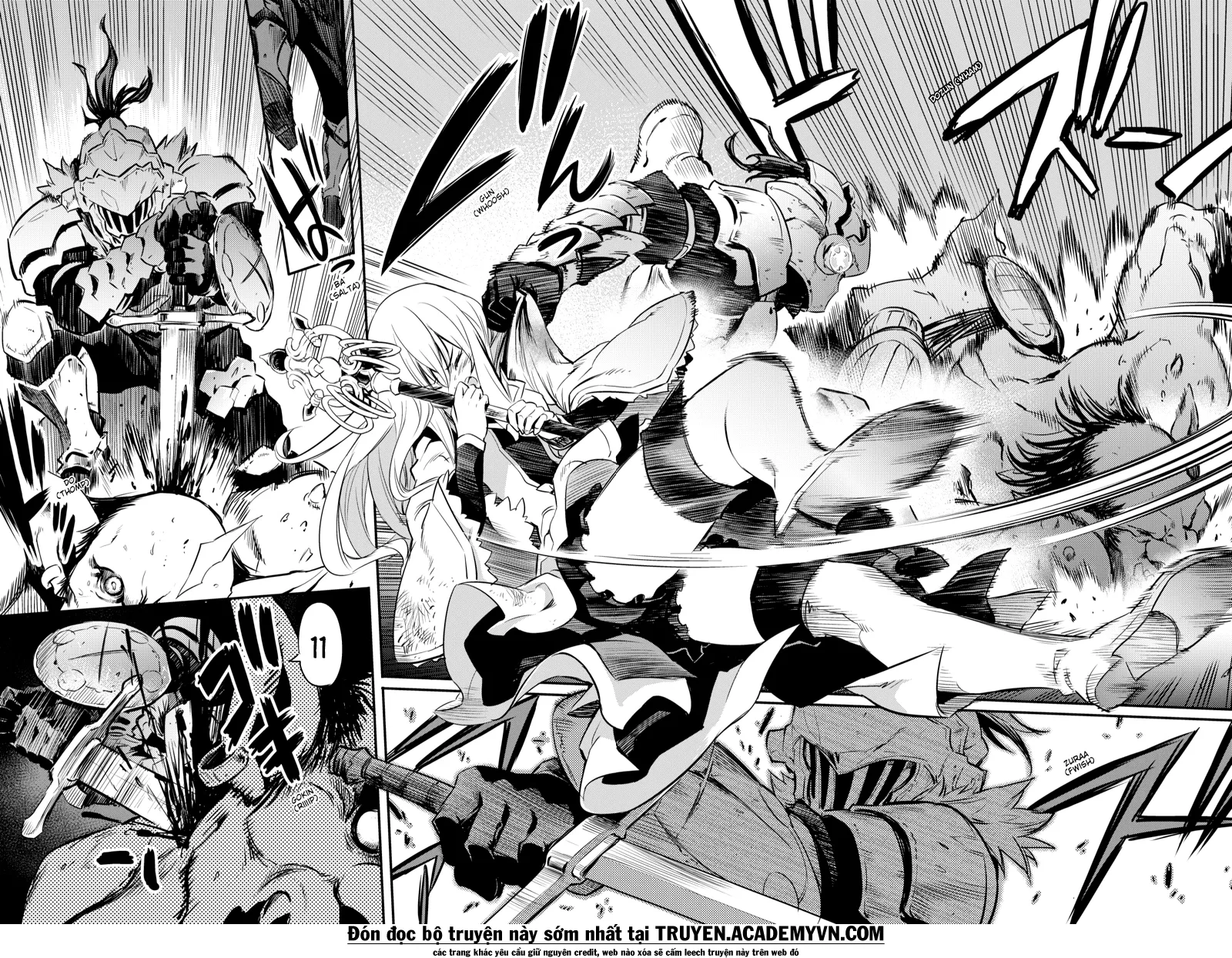 HentaiVN.net - Ảnh 30 - Goblin Slayer [Thợ Săn Goblin; ゴブリンスレイヤー; Tôi Chỉ Muốn Tiêu Diệt Goblin] - Chap 2