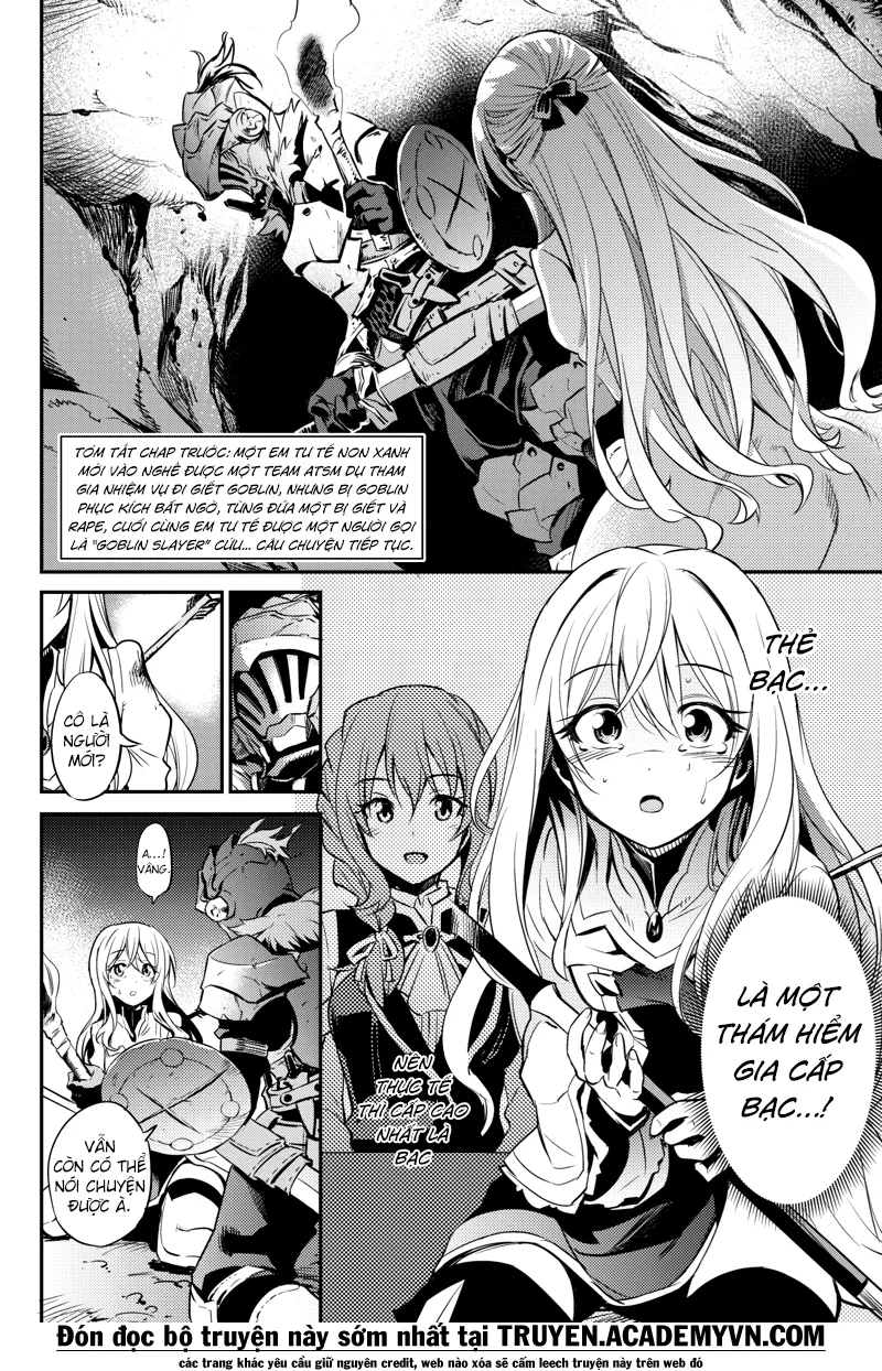 HentaiVN.net - Ảnh 6 - Goblin Slayer [Thợ Săn Goblin; ゴブリンスレイヤー; Tôi Chỉ Muốn Tiêu Diệt Goblin] - Chap 2