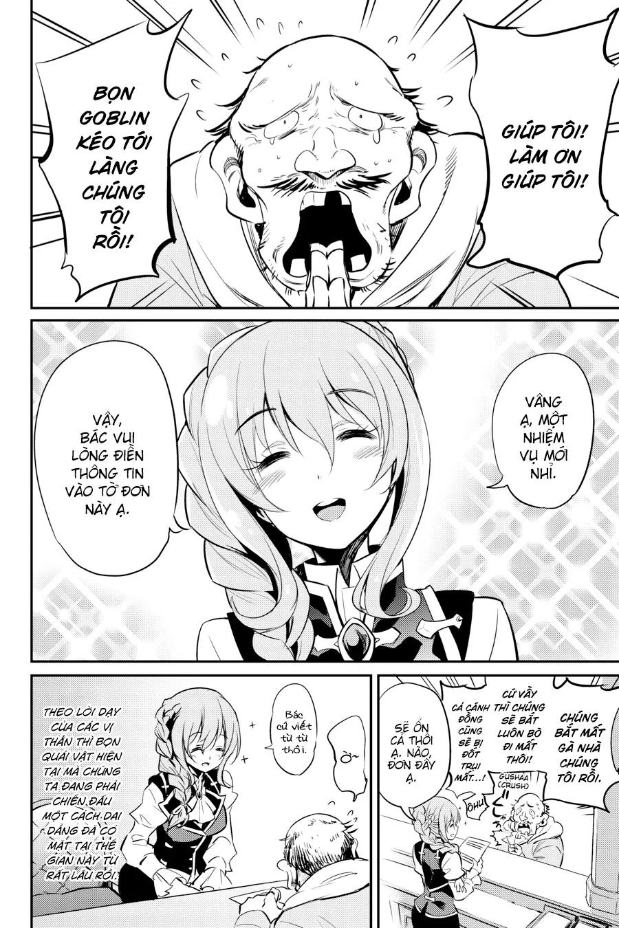 HentaiVN.net - Ảnh 16 - Goblin Slayer [Thợ Săn Goblin; ゴブリンスレイヤー; Tôi Chỉ Muốn Tiêu Diệt Goblin] - Chap 3