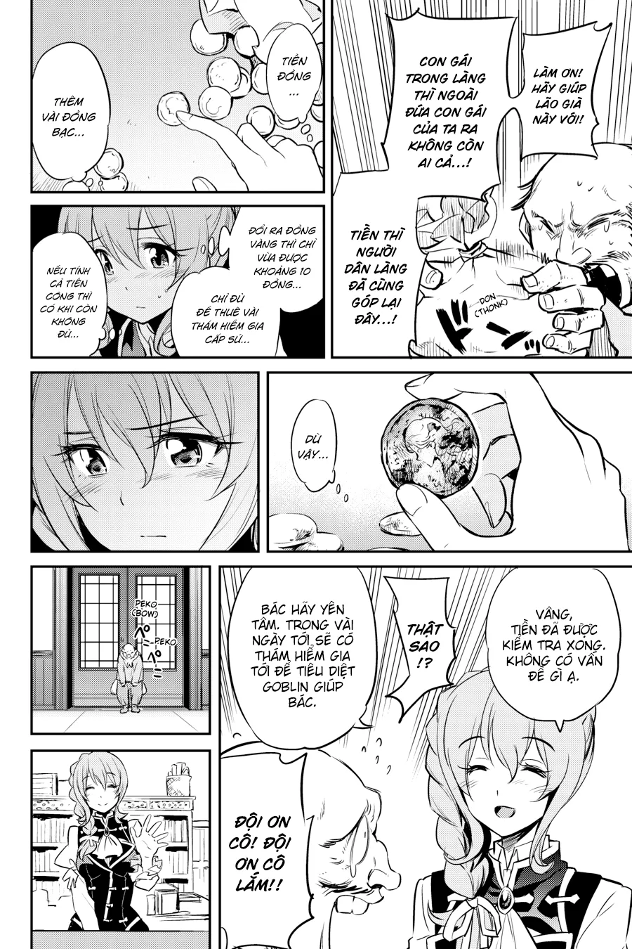 HentaiVN.net - Ảnh 18 - Goblin Slayer [Thợ Săn Goblin; ゴブリンスレイヤー; Tôi Chỉ Muốn Tiêu Diệt Goblin] - Chap 3