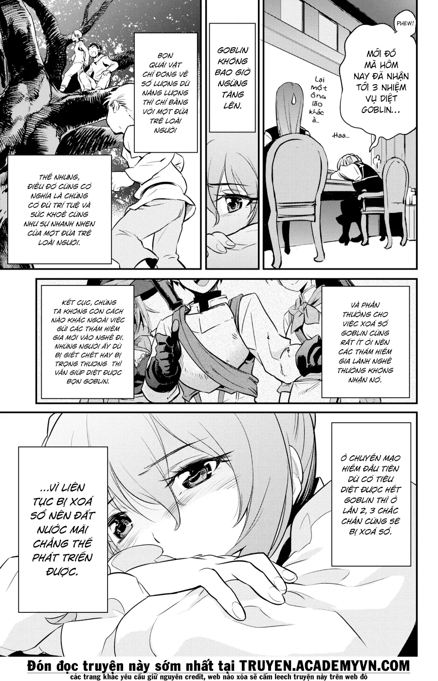 HentaiVN.net - Ảnh 19 - Goblin Slayer [Thợ Săn Goblin; ゴブリンスレイヤー; Tôi Chỉ Muốn Tiêu Diệt Goblin] - Chap 3