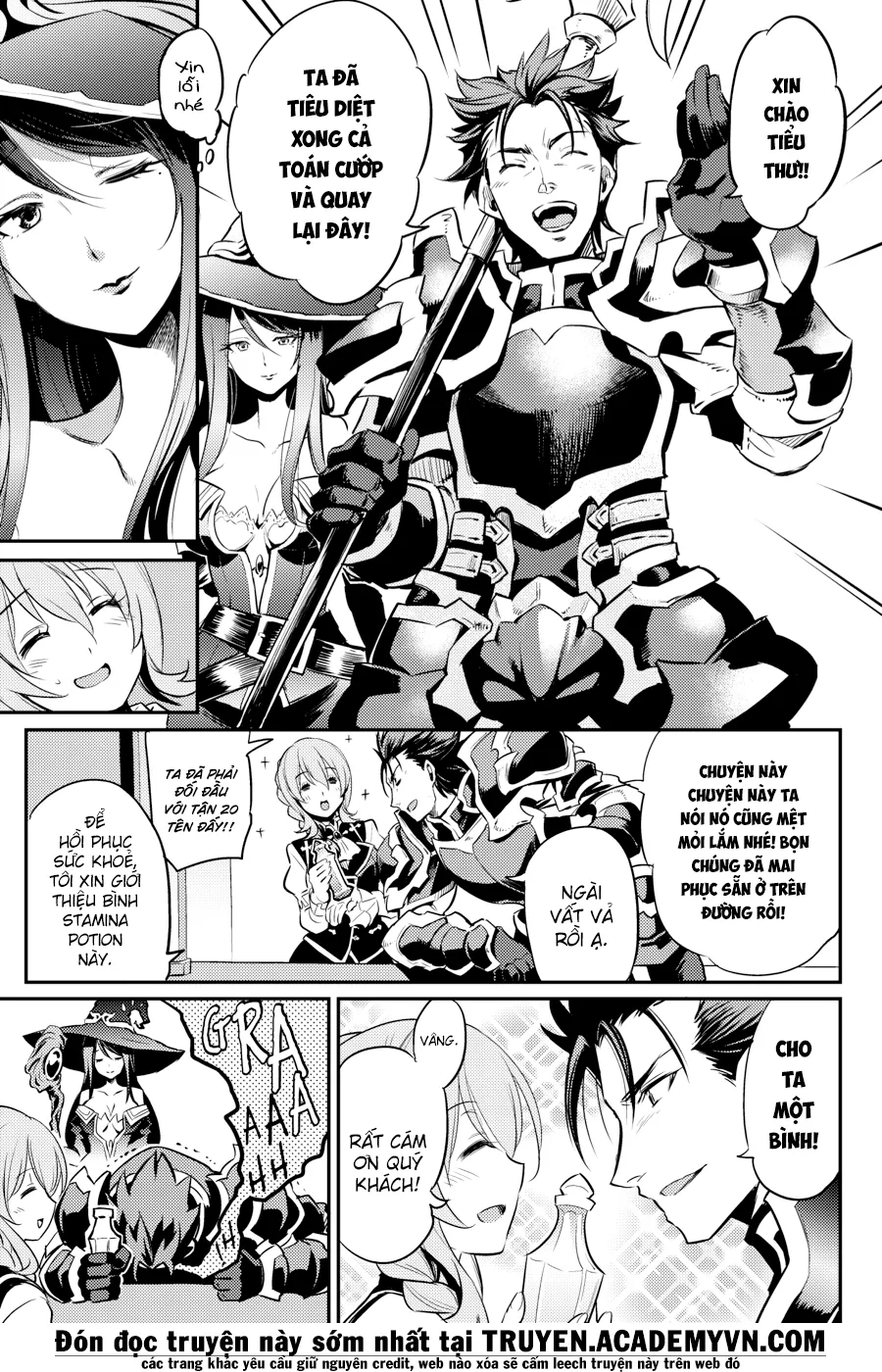 HentaiVN.net - Ảnh 21 - Goblin Slayer [Thợ Săn Goblin; ゴブリンスレイヤー; Tôi Chỉ Muốn Tiêu Diệt Goblin] - Chap 3
