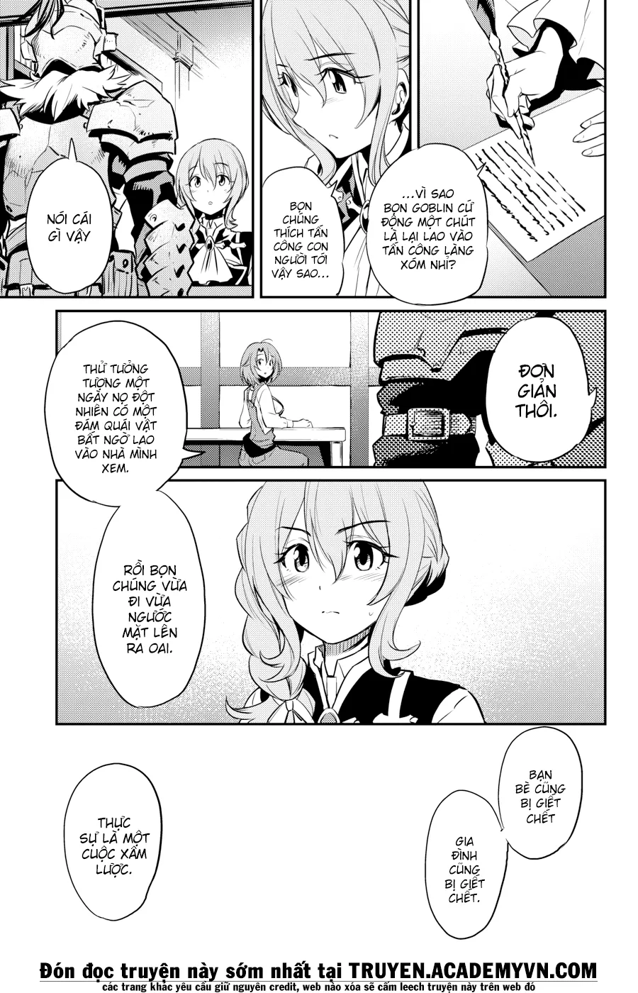 HentaiVN.net - Ảnh 27 - Goblin Slayer [Thợ Săn Goblin; ゴブリンスレイヤー; Tôi Chỉ Muốn Tiêu Diệt Goblin] - Chap 3