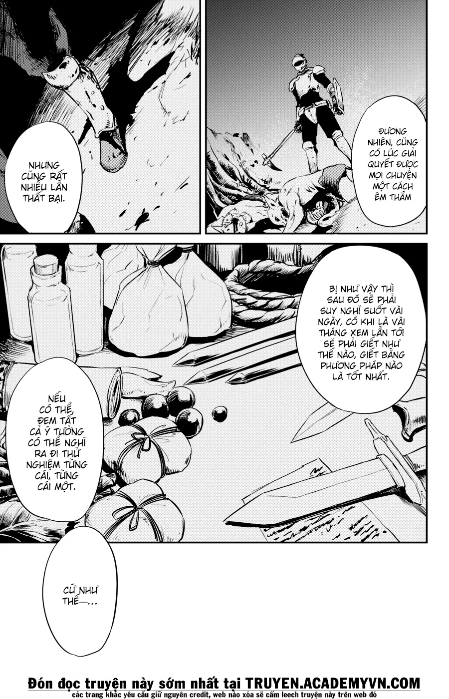 HentaiVN.net - Ảnh 31 - Goblin Slayer [Thợ Săn Goblin; ゴブリンスレイヤー; Tôi Chỉ Muốn Tiêu Diệt Goblin] - Chap 3