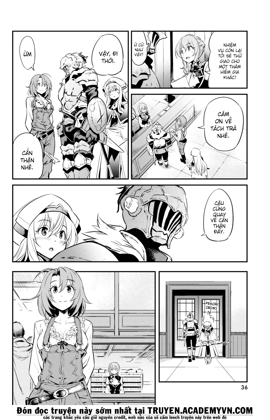 HentaiVN.net - Ảnh 40 - Goblin Slayer [Thợ Săn Goblin; ゴブリンスレイヤー; Tôi Chỉ Muốn Tiêu Diệt Goblin] - Chap 3
