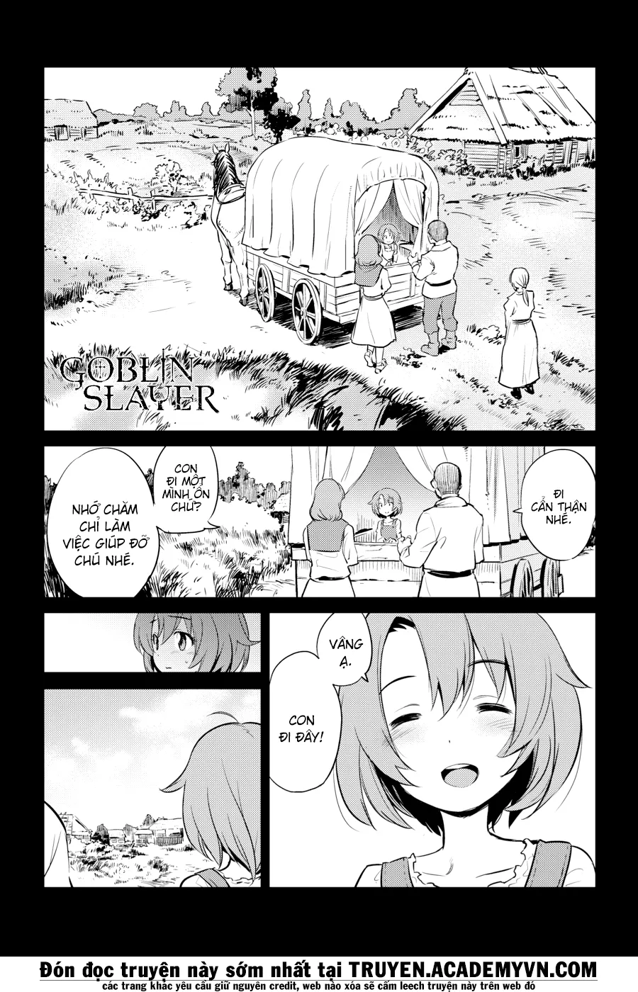 HentaiVN.net - Ảnh 4 - Goblin Slayer [Thợ Săn Goblin; ゴブリンスレイヤー; Tôi Chỉ Muốn Tiêu Diệt Goblin] - Chap 3