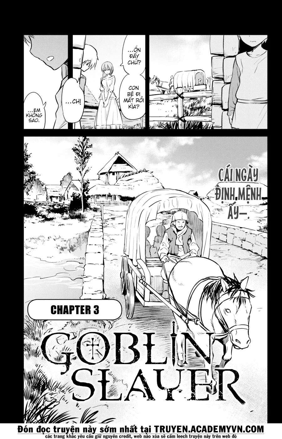 HentaiVN.net - Ảnh 6 - Goblin Slayer [Thợ Săn Goblin; ゴブリンスレイヤー; Tôi Chỉ Muốn Tiêu Diệt Goblin] - Chap 3