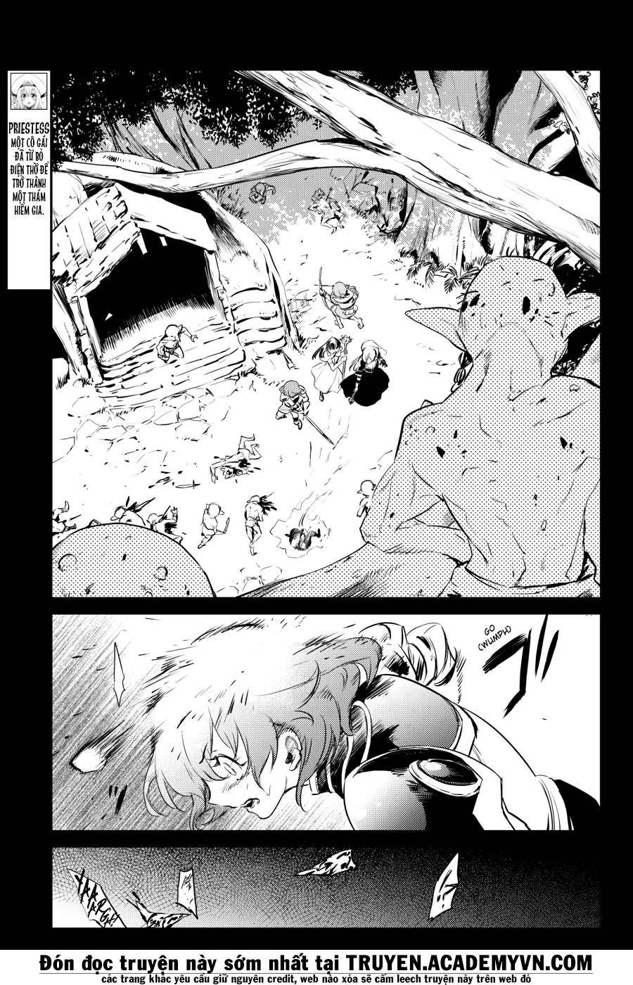 HentaiVN.net - Ảnh 9 - Goblin Slayer [Thợ Săn Goblin; ゴブリンスレイヤー; Tôi Chỉ Muốn Tiêu Diệt Goblin] - Chap 4