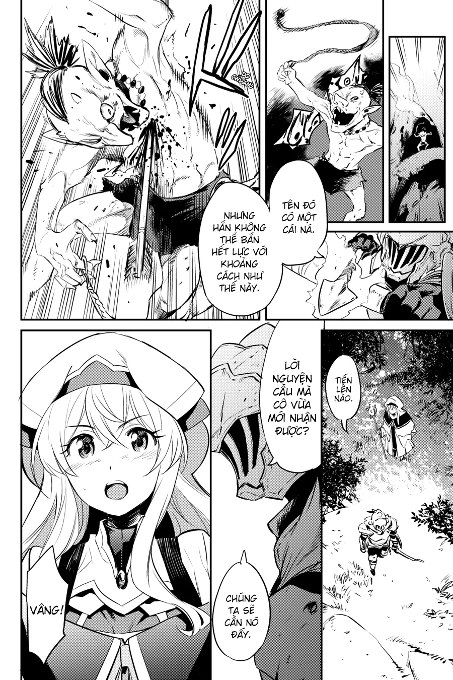 HentaiVN.net - Ảnh 19 - Goblin Slayer [Thợ Săn Goblin; ゴブリンスレイヤー; Tôi Chỉ Muốn Tiêu Diệt Goblin] - Chap 4