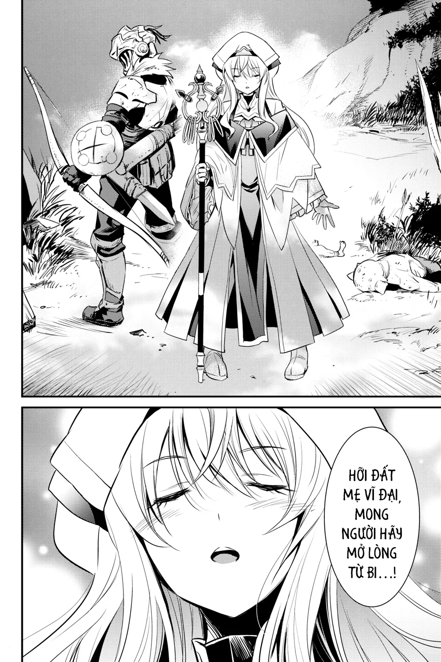 HentaiVN.net - Ảnh 21 - Goblin Slayer [Thợ Săn Goblin; ゴブリンスレイヤー; Tôi Chỉ Muốn Tiêu Diệt Goblin] - Chap 4