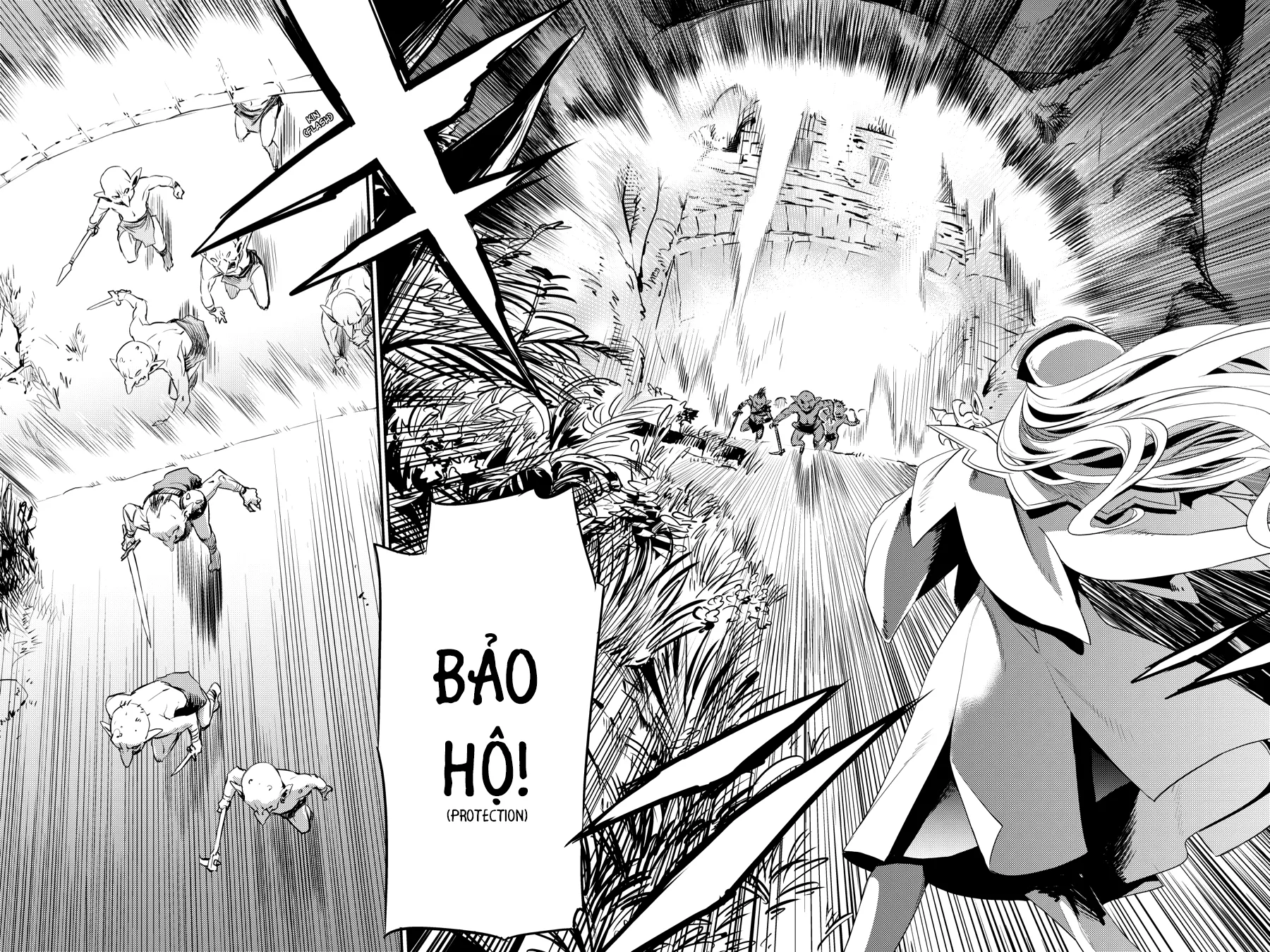 HentaiVN.net - Ảnh 23 - Goblin Slayer [Thợ Săn Goblin; ゴブリンスレイヤー; Tôi Chỉ Muốn Tiêu Diệt Goblin] - Chap 4