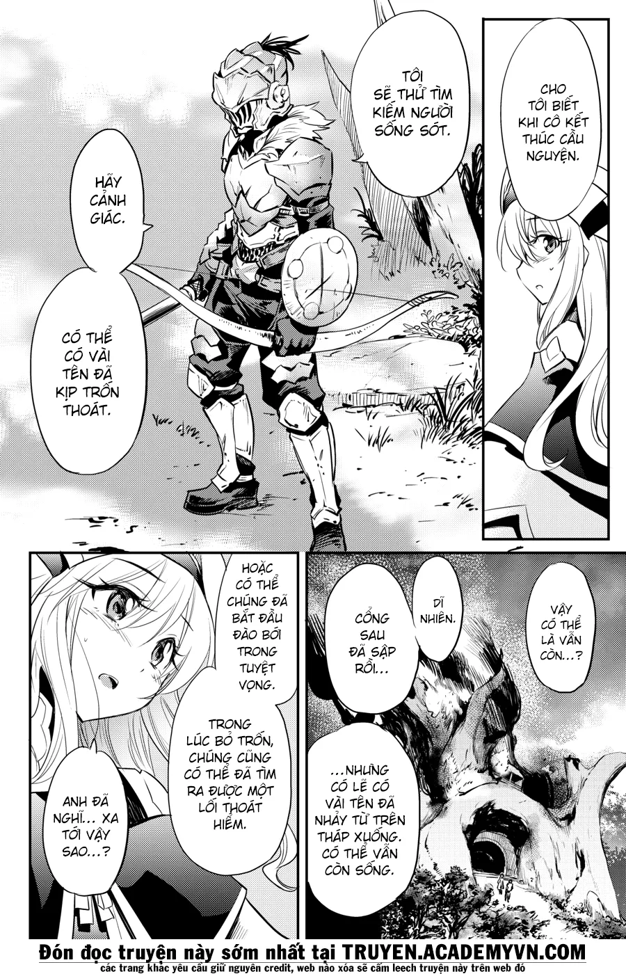 HentaiVN.net - Ảnh 28 - Goblin Slayer [Thợ Săn Goblin; ゴブリンスレイヤー; Tôi Chỉ Muốn Tiêu Diệt Goblin] - Chap 4