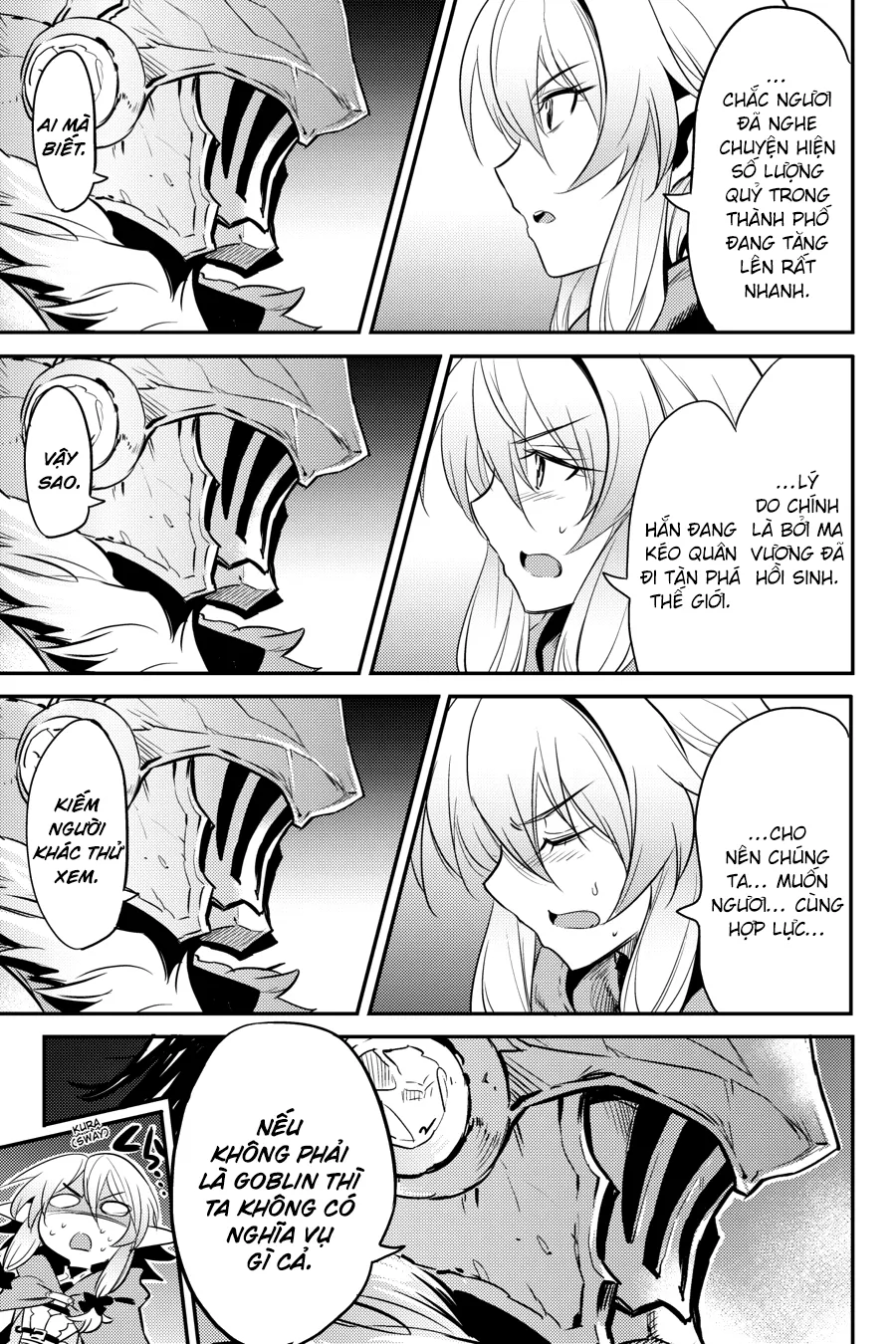 HentaiVN.net - Ảnh 26 - Goblin Slayer [Thợ Săn Goblin; ゴブリンスレイヤー; Tôi Chỉ Muốn Tiêu Diệt Goblin] - Chap 5