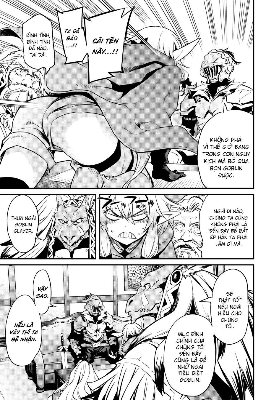 HentaiVN.net - Ảnh 28 - Goblin Slayer [Thợ Săn Goblin; ゴブリンスレイヤー; Tôi Chỉ Muốn Tiêu Diệt Goblin] - Chap 5