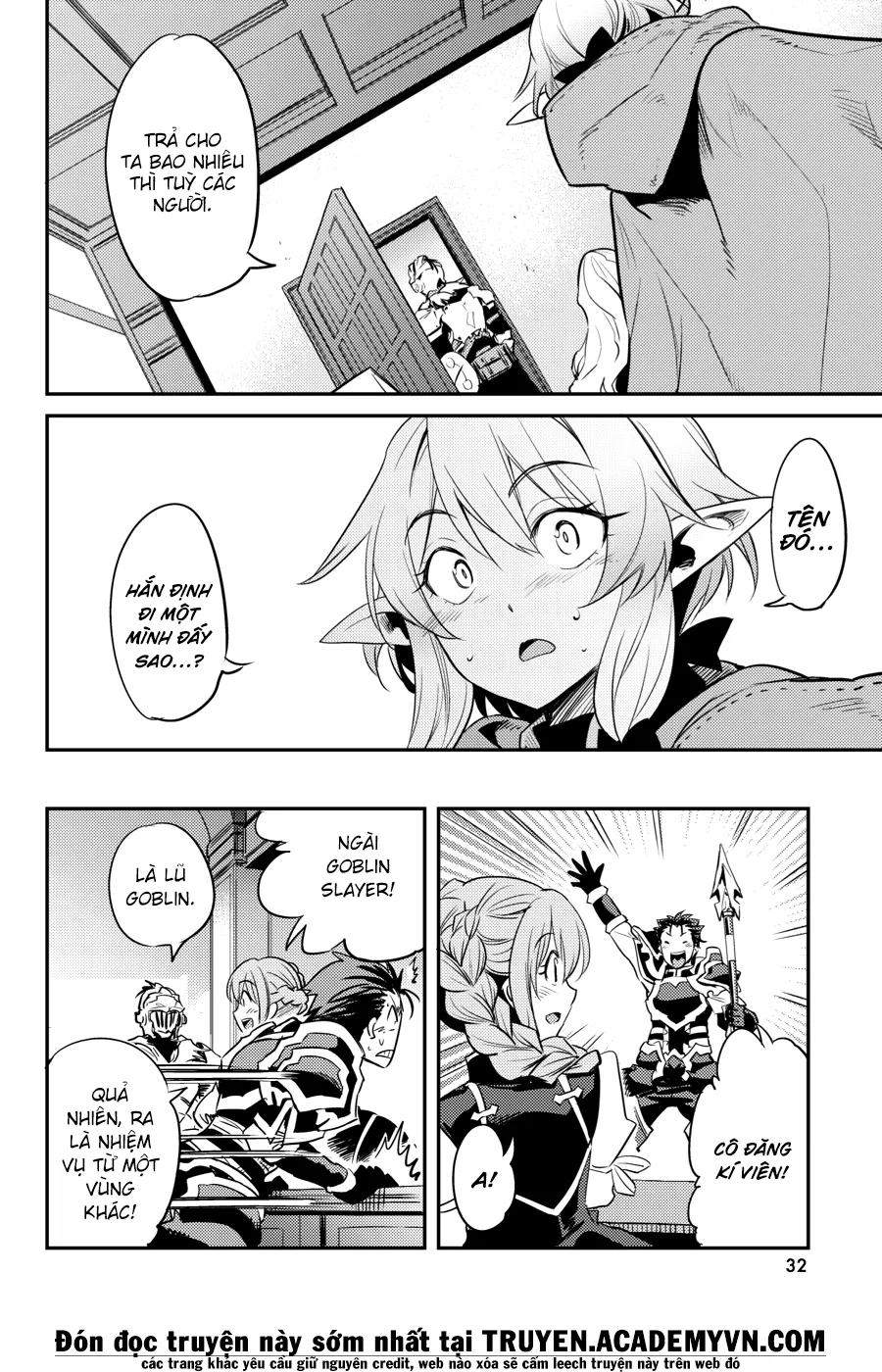 HentaiVN.net - Ảnh 33 - Goblin Slayer [Thợ Săn Goblin; ゴブリンスレイヤー; Tôi Chỉ Muốn Tiêu Diệt Goblin] - Chap 5